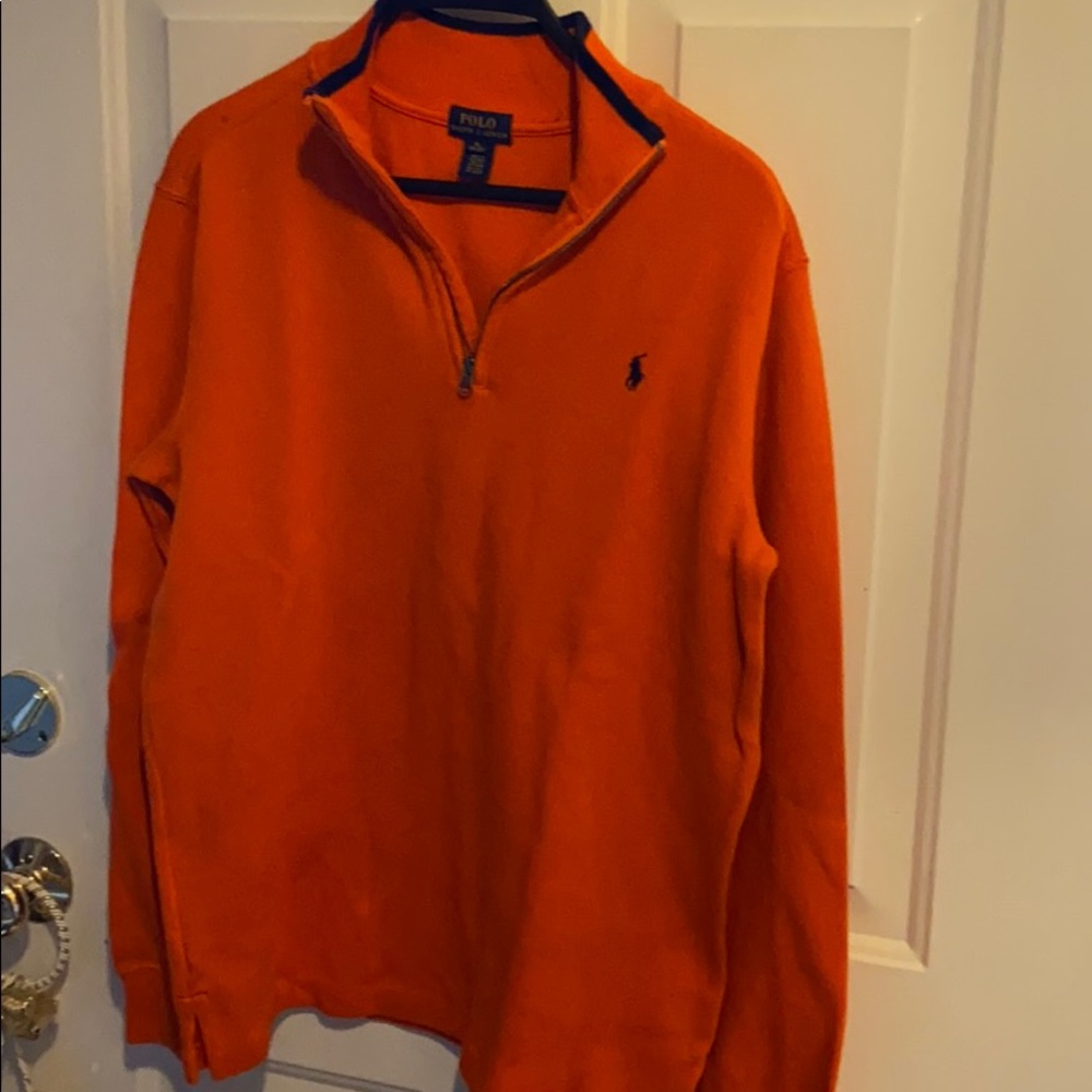 3/4 zip Polo pull over